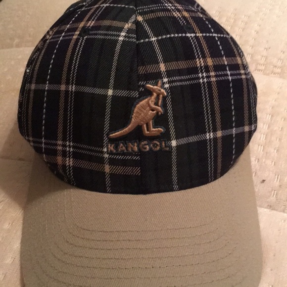 kangol plaid baseball cap
